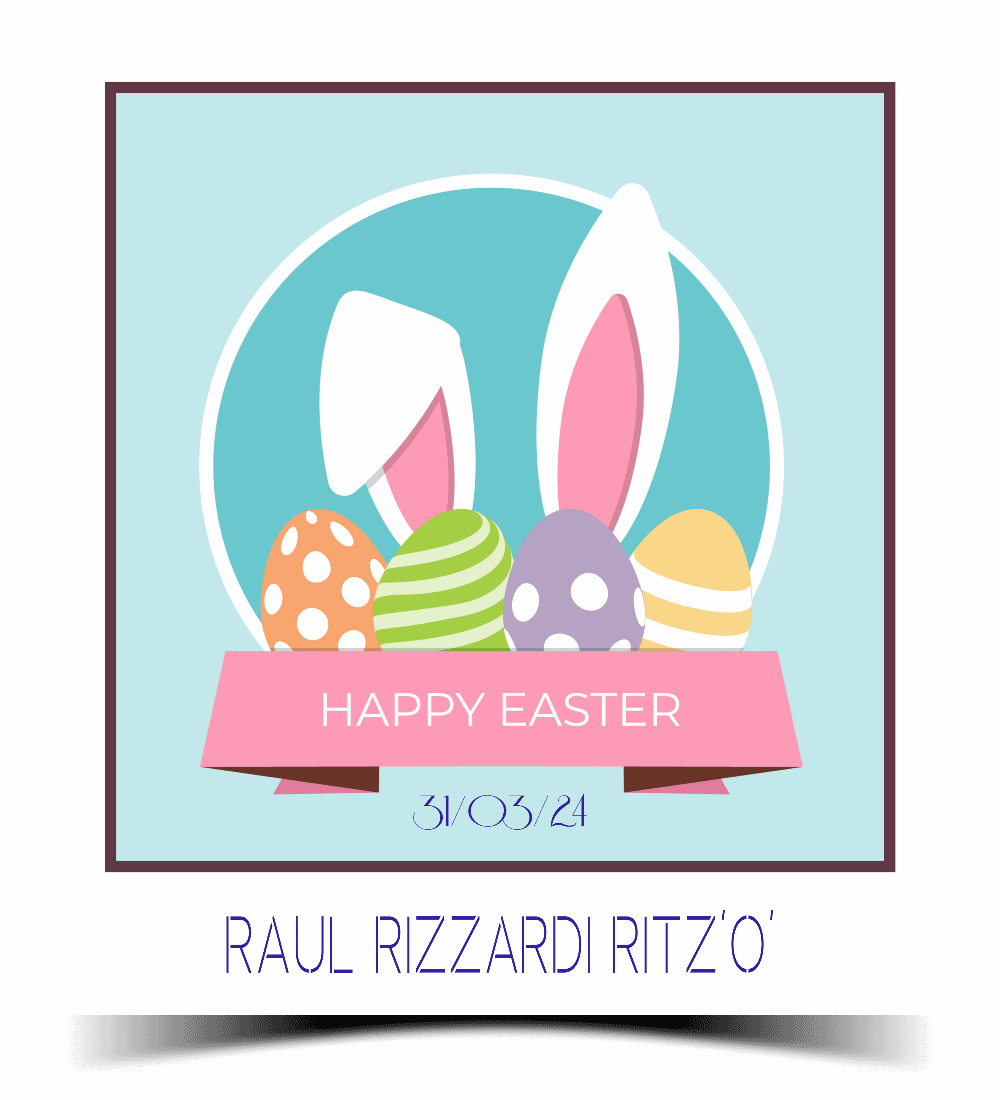 Tante cartoline grafiche per augurarvi tanti auguri di buona Pasqua 2024. Happy Easter!